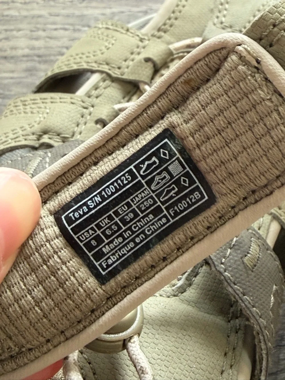 Teva 1001125 Womens Forebay Fisherman Sport Hiking Water Sandals Shoes Size 8 - Picture 8 of 9